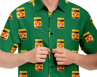 Vegemite Geïnspireerd - Button Down Shirt