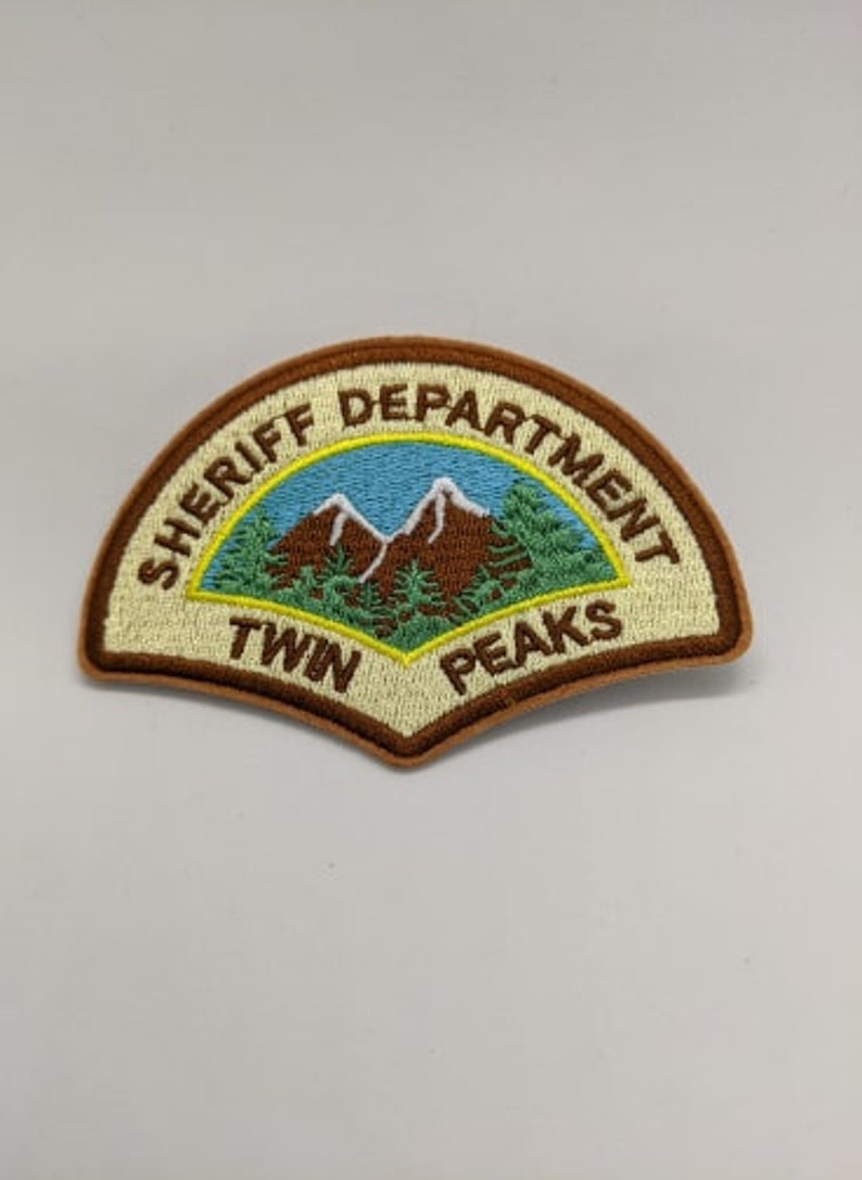 Twin Peaks Sheriff Department Iron On Patch | Etsy
