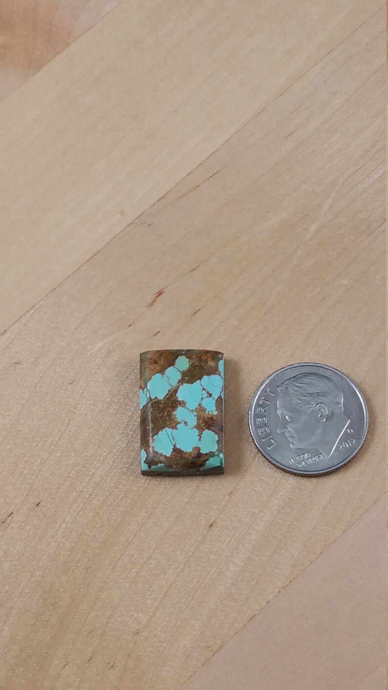 -All Natural Number 8 Turquoise 11 cts Finished Cabochons 0405