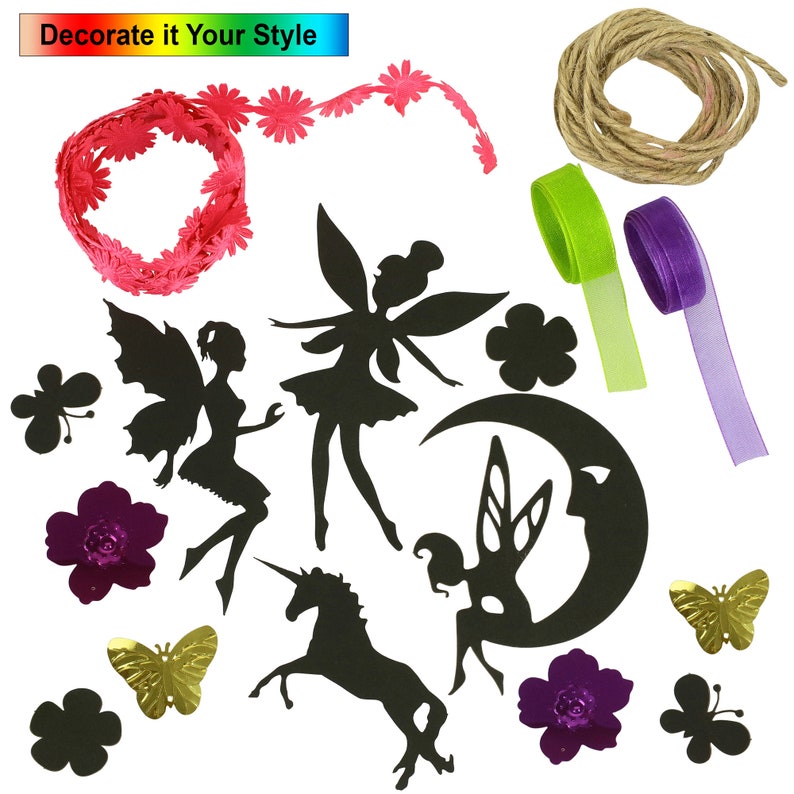 Fairy Nightlight Lantern Craft Kit 2 Pack DIY Make Your Etsy