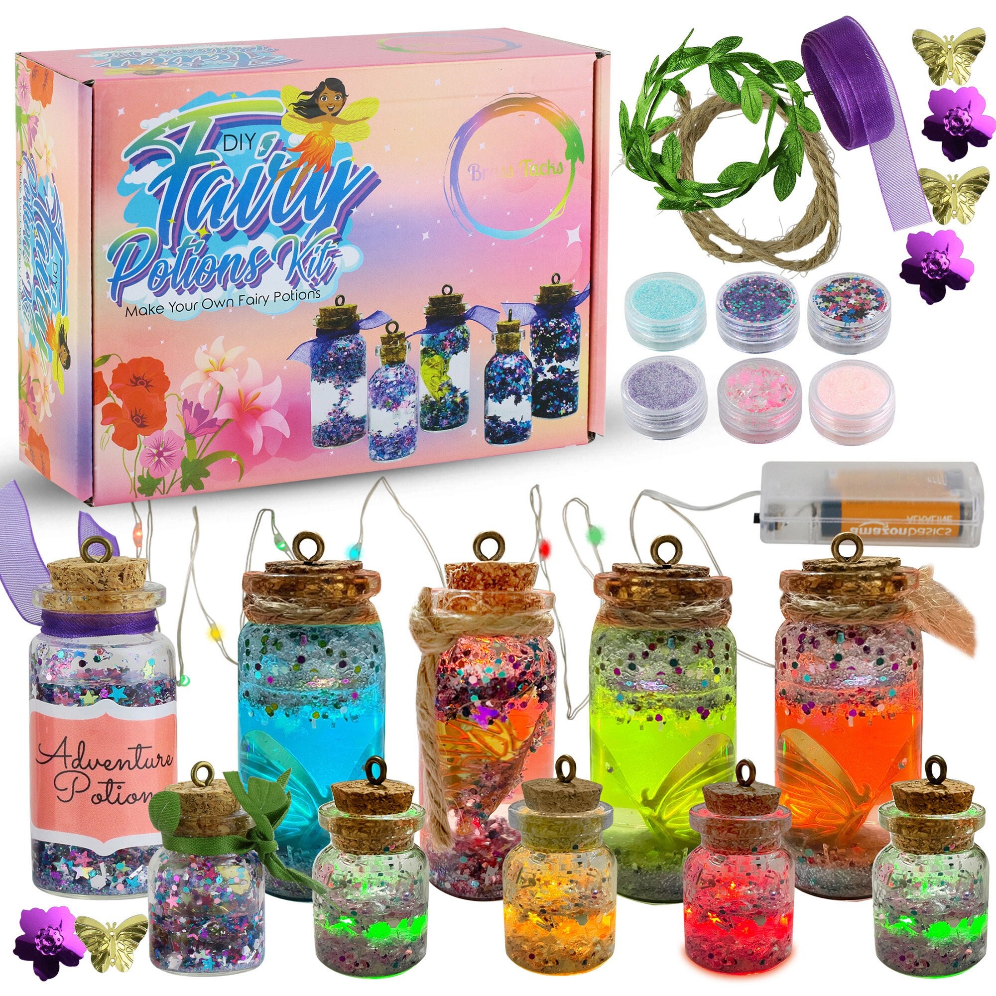 Magical Fairies in a Jar - One Little Project