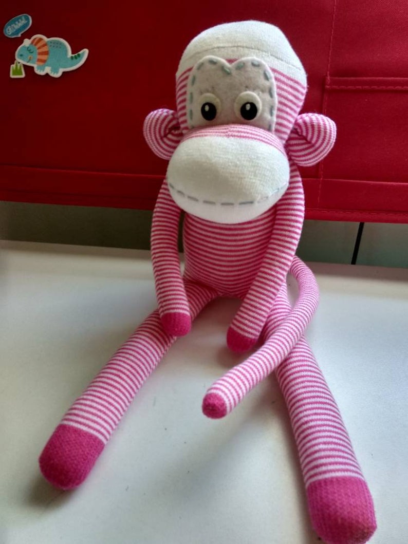 Adorable sock monkey playmates for kids image 9