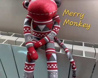 Limited editions sock monkey for quirky personalities