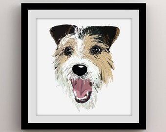 Custom Digital Pet Portraits, Pet Art, Custom Illustrations, Great Gift Ideas, Animal Lovers, Dogs, Digital Illustration, Vector Art