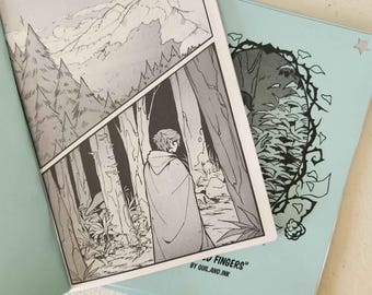 Stained Fingers, 8 Page Mini Comic