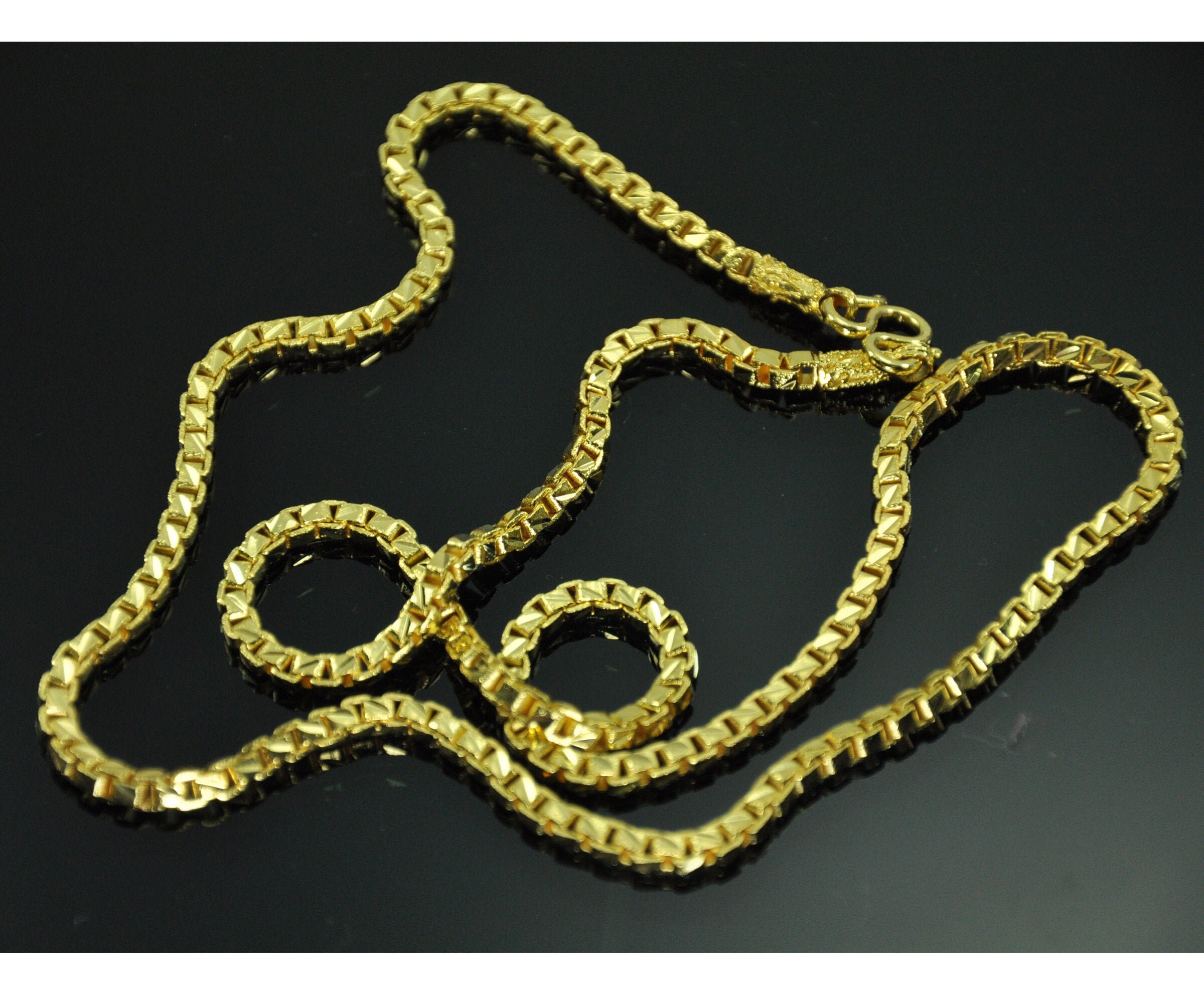 Necklaces Thai Gold Jewelry Yellow Gold 