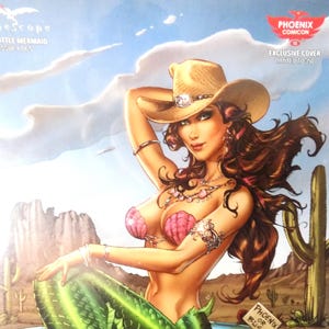Grimm Fairy Tales, The Little Mermaid, Phoenix Comicon, Zenescope, Exclusive Cover, Limited to 350, Comic Book, Graphic Novel, Collectible