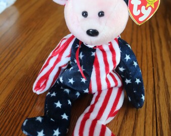 1999 spangle beanie baby