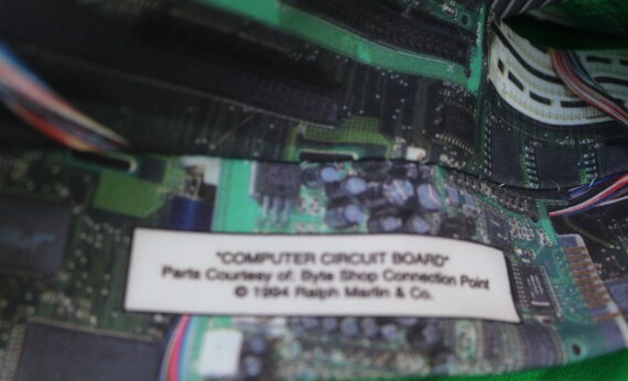Ralph Marlin/ Computer Circuit Board/ Tech Neckti… - image 3