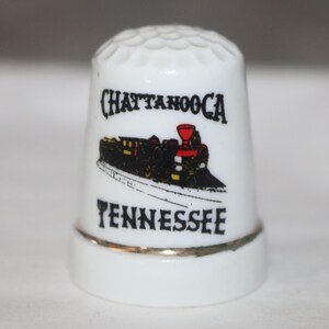 Vintage, Souvenir, Chattanoga Tennessee Thimble, Collectible,