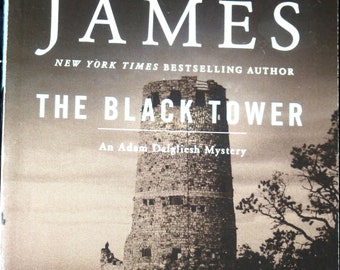 The Black Tower, P.D. James, Adam Dalgliesh Mystery Series No 5,Trade Paperback, Scribner, Suspense, Thriller,