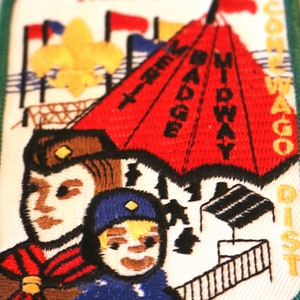 Vintage, Fall 2001, Boy Scout Show, Boy Scout Patch, Conewago District, Merit Badge Midway