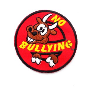 Girl Scouts, No Bullying GSA Activity, Fun Patch, Embroidered,