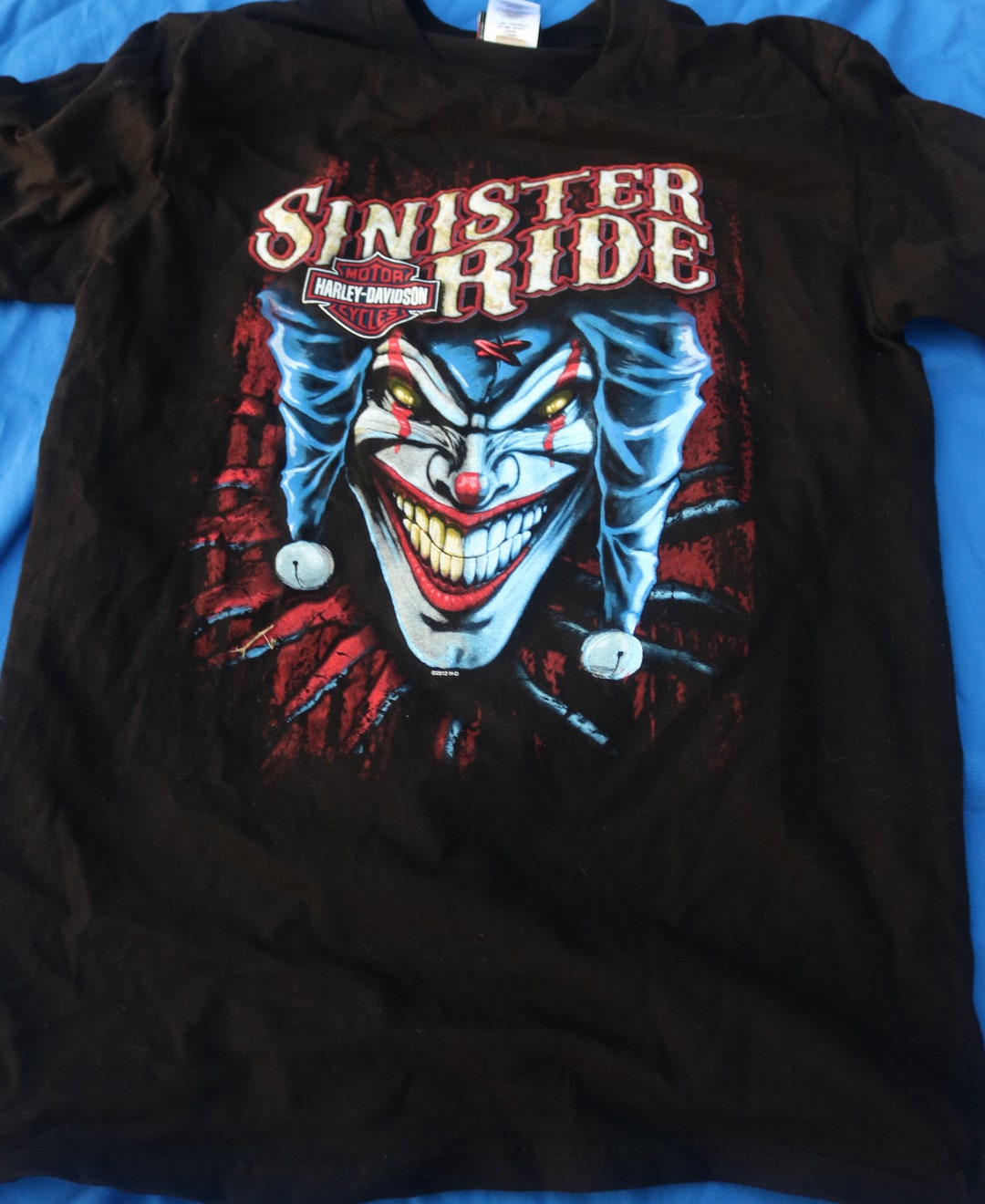 Harley davidson joker t-shirt hot sale