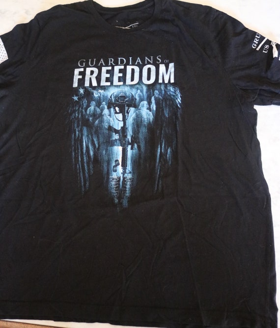 Grunt Style Guardians of Freedom/ This We'll Defend/ Black T-shirt 