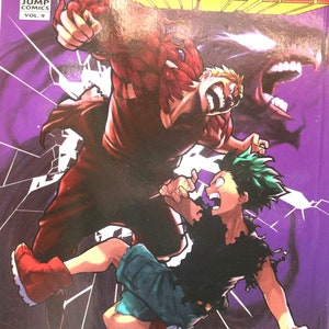 My Hero Academia, Volume 9 English Manga, Kohei Horikoshi, Softcover, Shonen Jump, Graphic Novel, Comic
