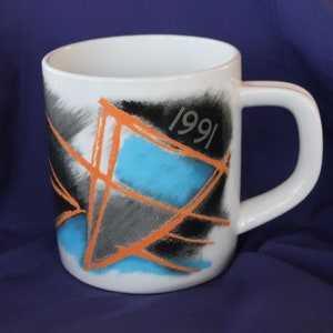 1991 Royal Copenhagen Annual Mug/ Large Mug/ Inset Disk 925/ Artist Inger Hanmann