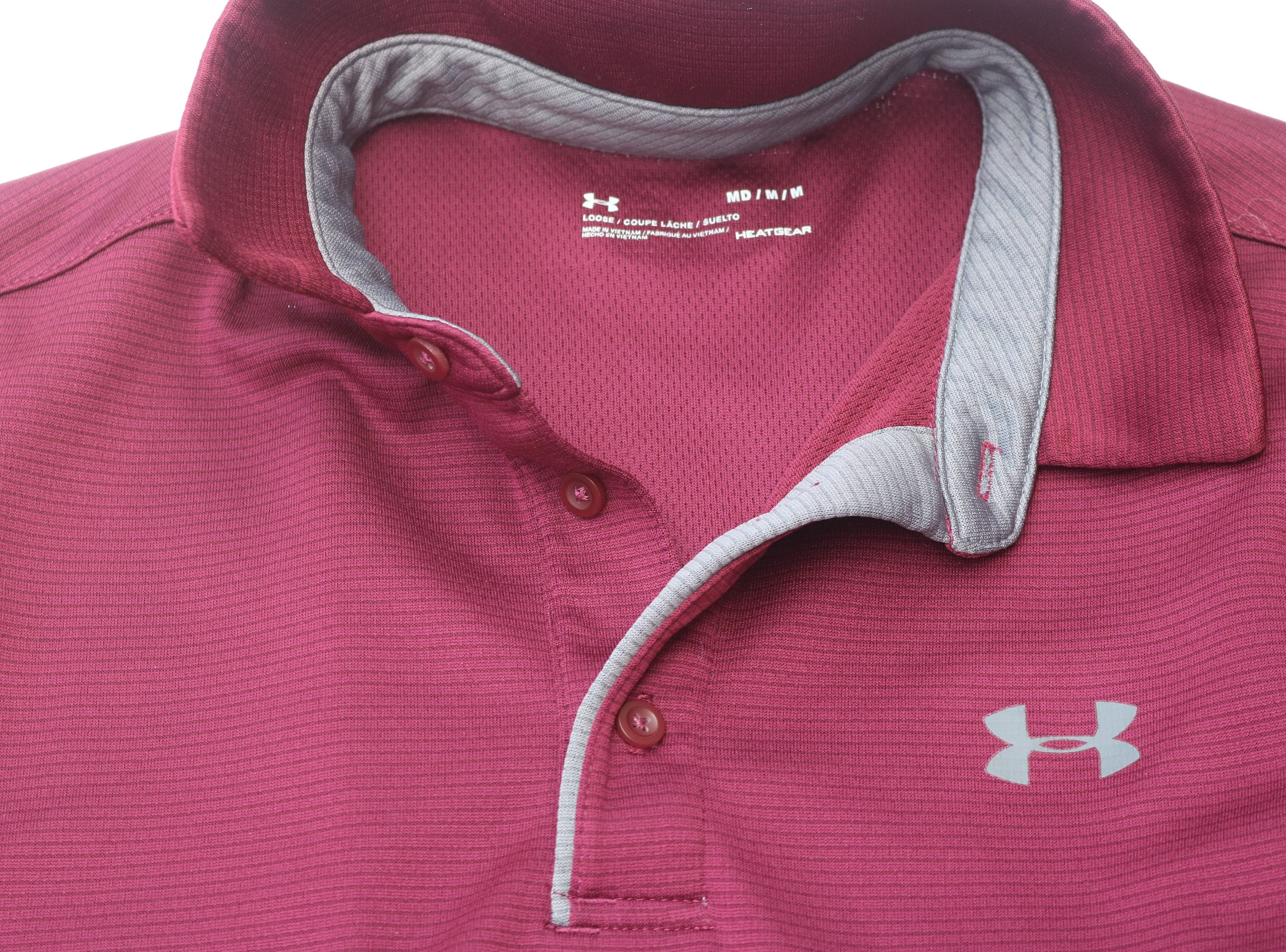 Maroon under on sale armour polo