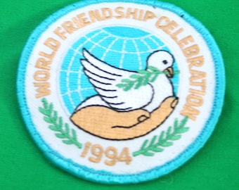 Girl Scouts, World Friendship Celebration, 1994 Award Patch