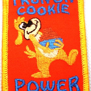 Cookie Power Puppy Embroidered Patch - Girl Scout Uniform