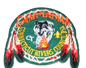 Boy Scouts America, Camp Tadma, Connecticut CT Rivers Council, Wolf and Feathers, Patch