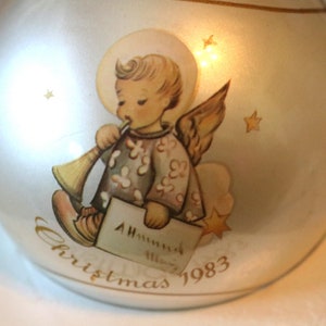 Vintage 1983 Berta Hummel, Angelic Messenger, Tenth Limited Edition, Christmas Ornament, Schmid, In Original Box image 2