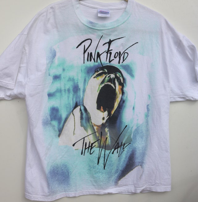 Pink White Graphic Tee Etsy