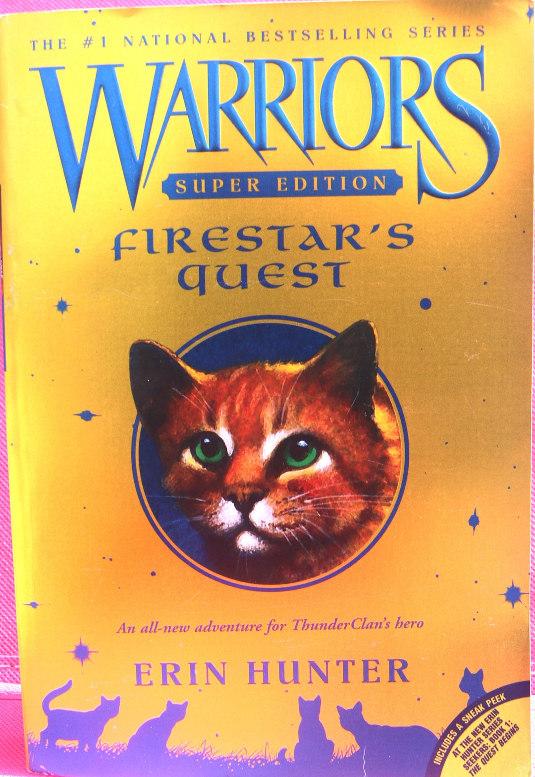 Warriors Super Edition Firestar's Quest by Erin Hunter Etsy