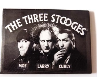 Refrigerator Magnet, The Three Stooges, Moe, Larry, Curly,