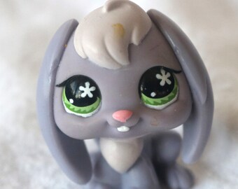 Figurine Littlest Pet Shop LPS #899 Panda - Peluche Rose Et Marron Aux Yeux Bruns - Hasbro - Occasion