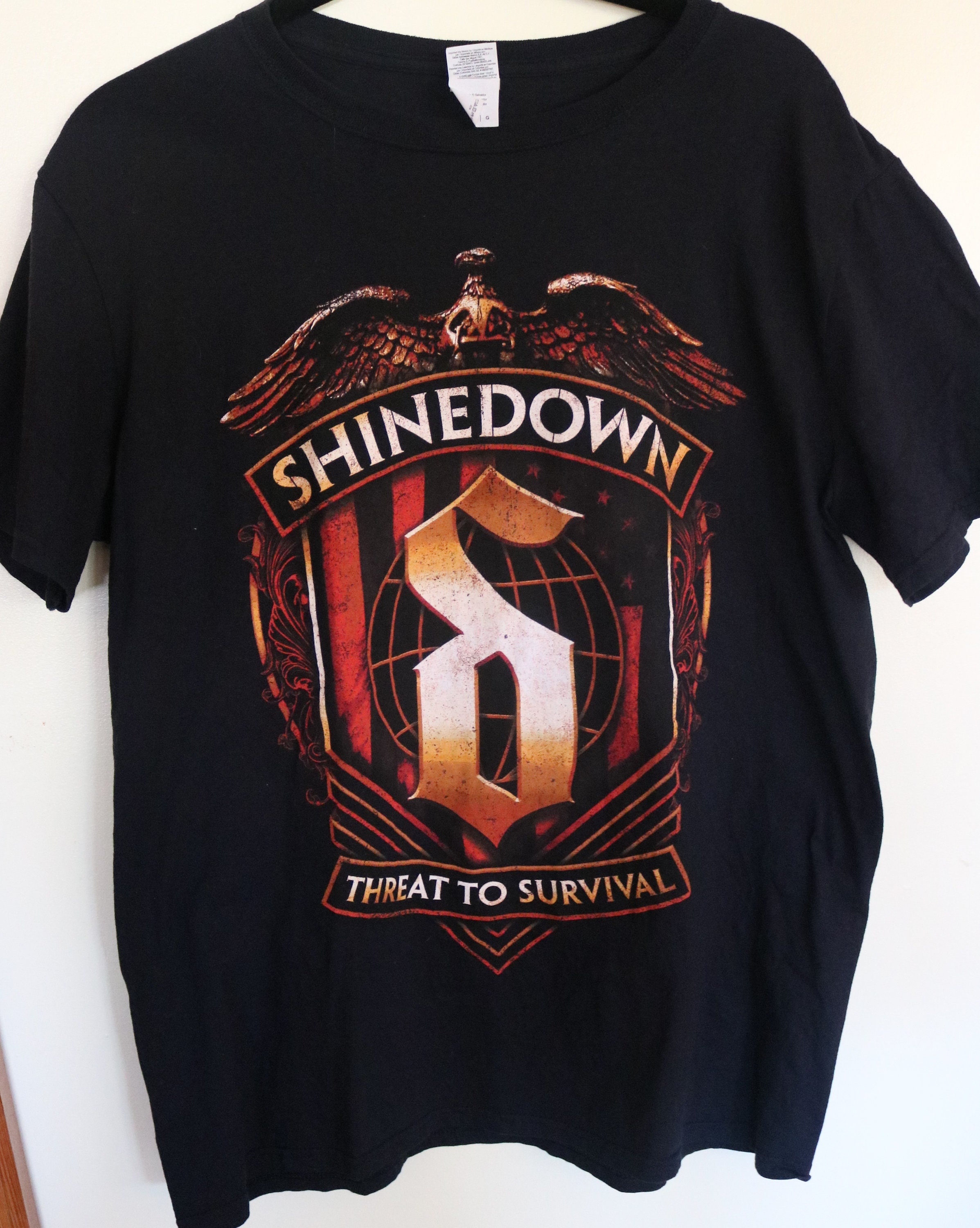 shinedown tour shirt