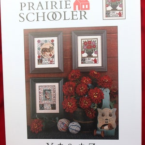 The Prairie Schooler, Y & Z, Counted Cross Stitch Pattern Booklet, Book No. 116