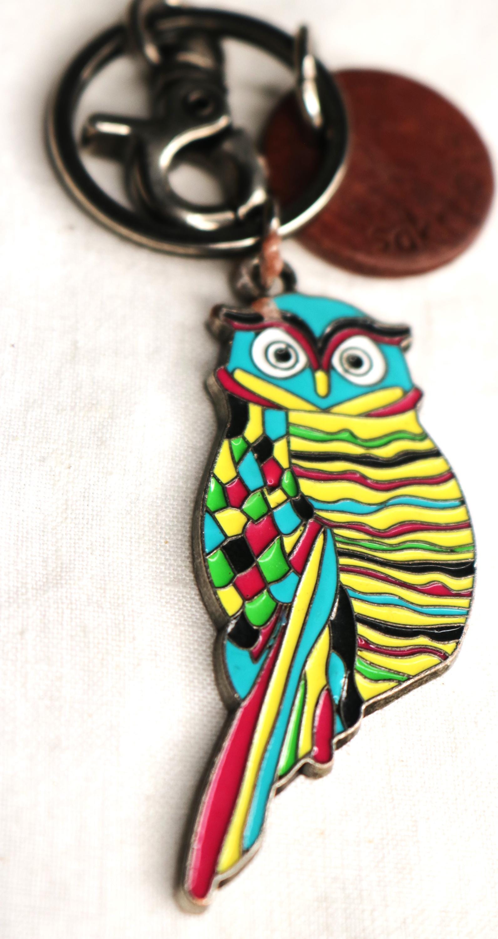 Sakroots Backpack Floral Laptop Bag Owl Tassel Keychain Boho School Work Artsy il_fullxfull.5908382767_dnlp.jpg main image 2