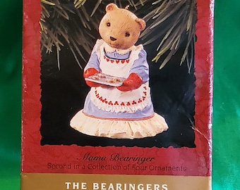 1993 Hallmark Keepsake Mama Bearinger Christmas Ornament