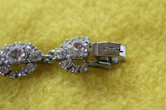 Chloe and Isabel Rhinestone Bracelet/ Romance/ Rh… - image 6