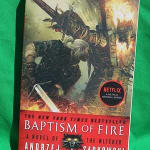 Baptism of Fire/ The Witcher/ by Andrzej Sapkowski/ The Watcher #3 in Series/ Paperback