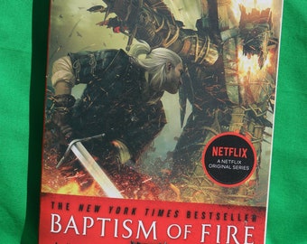 Baptism of Fire/ The Witcher/ by Andrzej Sapkowski/ The Watcher #3 in Series/ Paperback