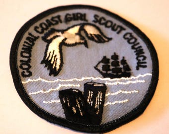 Girl Scout, Colonial Coast Council, Patch, Embroidered