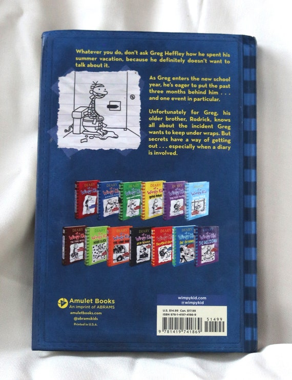 Diary of a Wimpy Kid/ Rodrick Rules/ Jeff Kinney/ Book 2/ Amulet Books/  Hardcover/ Fiction 