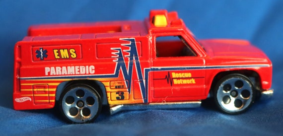 Vintage, Hot Wheels, 1974 EMS Paramedic Rescue Network, Vehicle