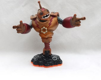 Activision Skylanders Giants Bouncer Figure,  Orange Base, Video Game Figure Only, Loose,