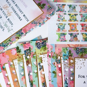 A5 SMALL Monthly Planner Tabs, Monthly Tabs for Planner, Months Planner Divider Tabs, Monthly Divider Tabs for Planner and Binders