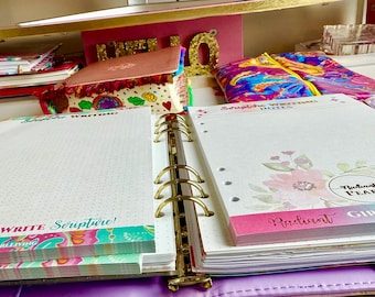 Radiant Scripture Writing Sheets: A5 Bible Study Notepad