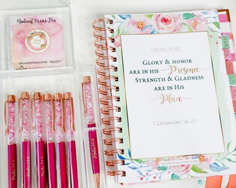 Scripture Radiant Pearl Pen-Gift Pen-Personalized-Customized-Inspirational Gifts for Her