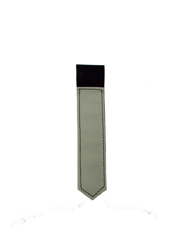 Off White and Brown Leather Magic Wand Holster for Wizard Fans As Seen in UOIOA Bientro Orlando