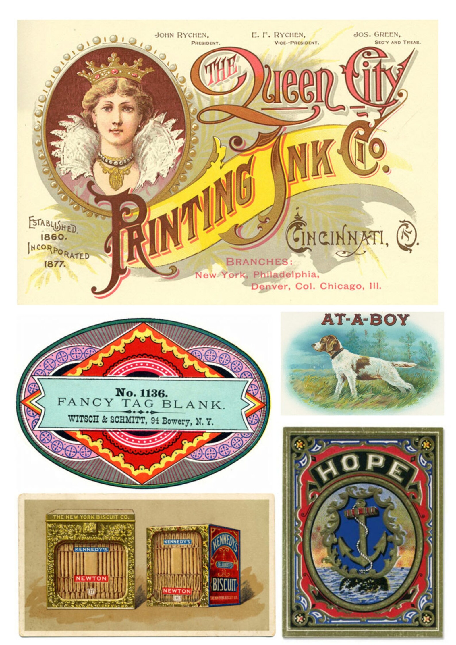 Vintage Toiletry Labels 1/12 scale labels miniature Etsy