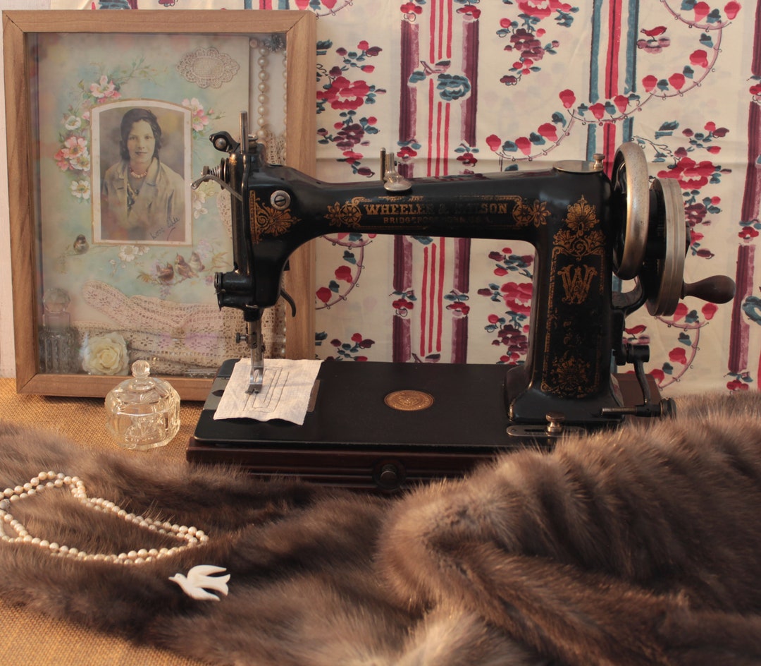 Antique Wheeler and Wilson No. D9 Sewing Machine Etsy