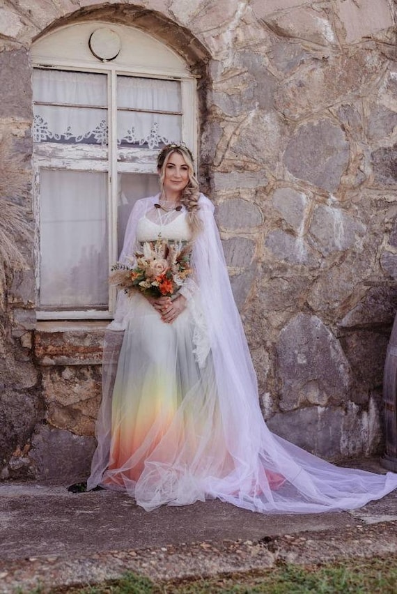 colorful wedding dresses Wedtrend Women Sparkly Black Prom Dress A Line Long Corset Tiered Tulle  Party Dress With Slit – WEDTREND