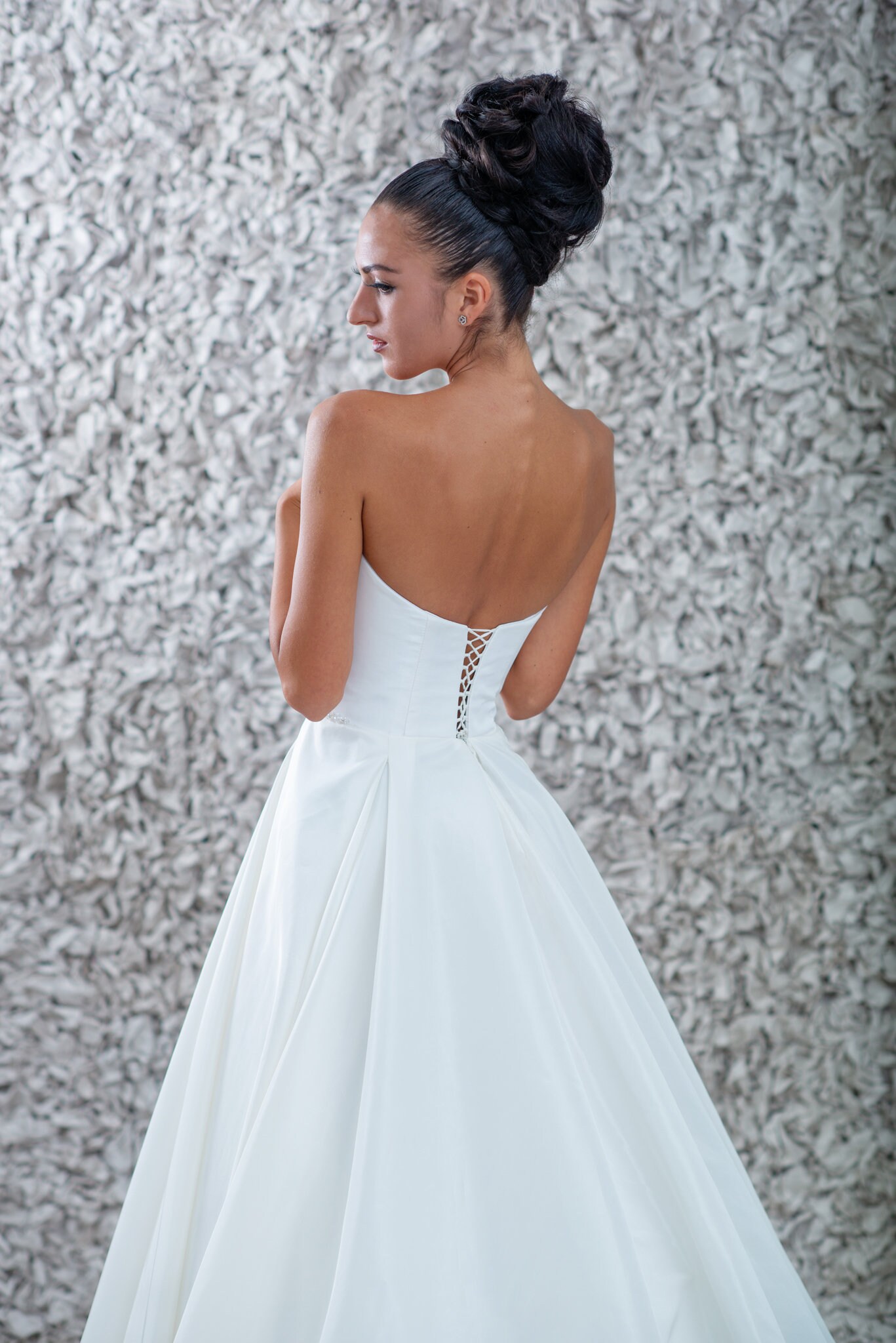 Taffeta Twist Dress