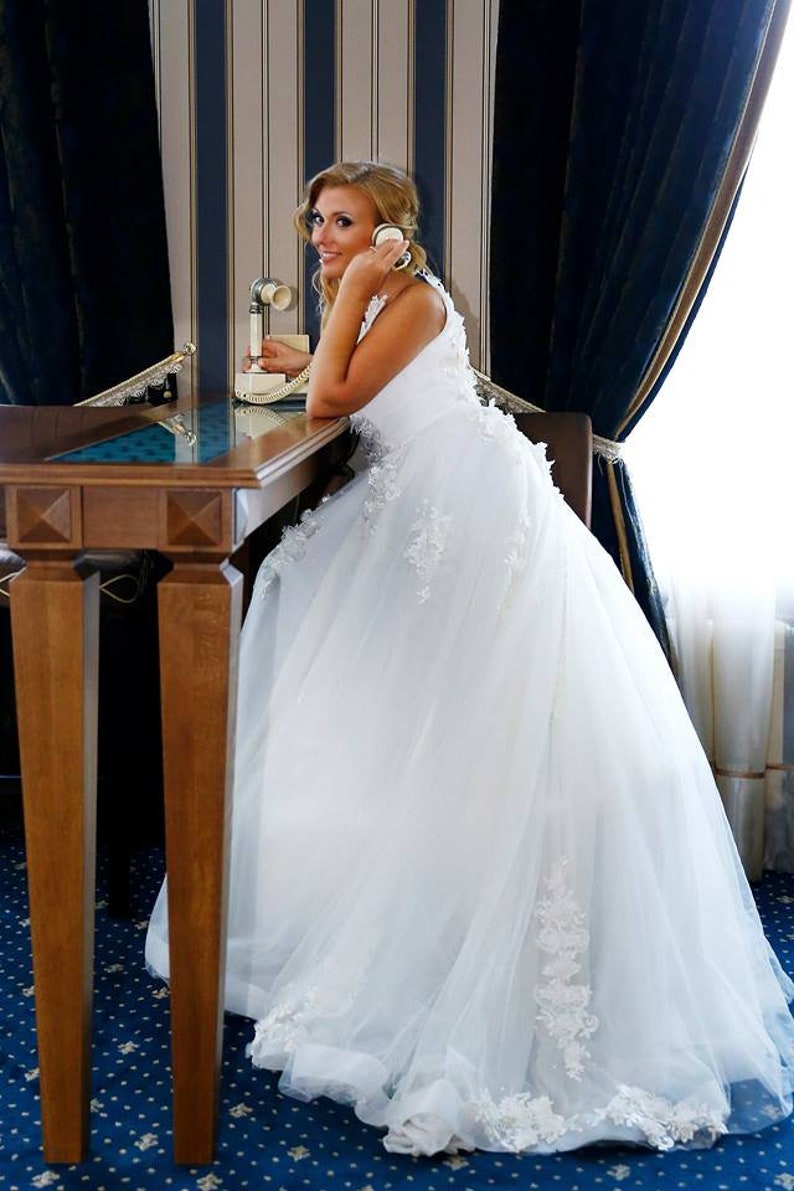 Wedding Dress Bridal Gown Sleeveless Wedding Dress Wedding Etsy